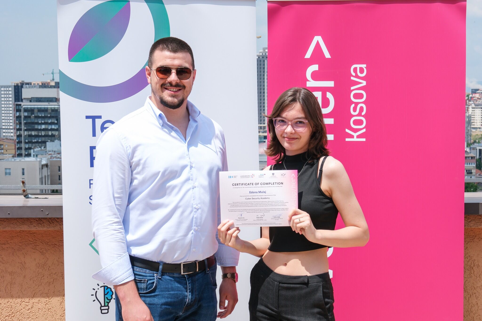 Cybersecurity training — DevelopHer x LuxDev Ceremony